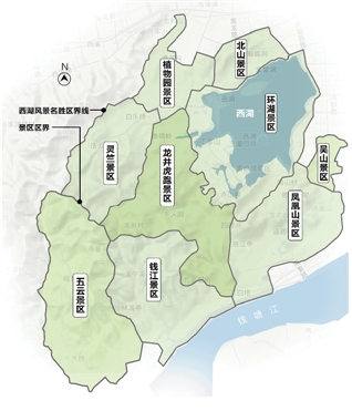 杭州市西湖风景名胜区未来规划，融合现代与传承历史之美的蓝图